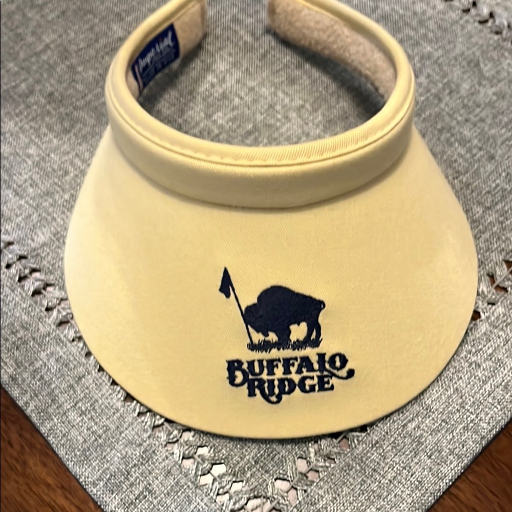 Buffalo Ridge Ladies Yellow Visor